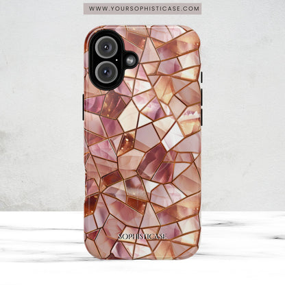 Rose' Runway in Champagne Mosaic - Magsafe Case