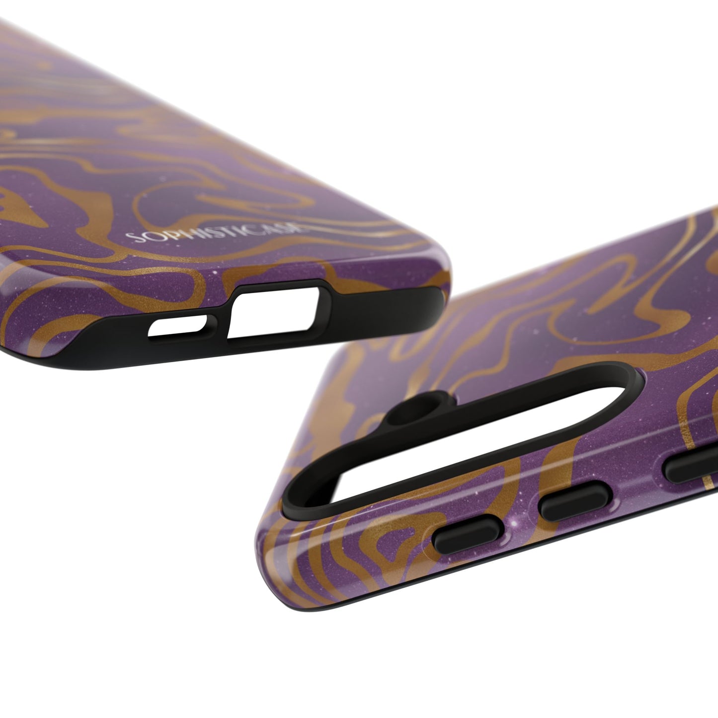 Cosmic Zebra in Purple - iPhone Case, Samsung Galaxy Case, Google Pixel Case