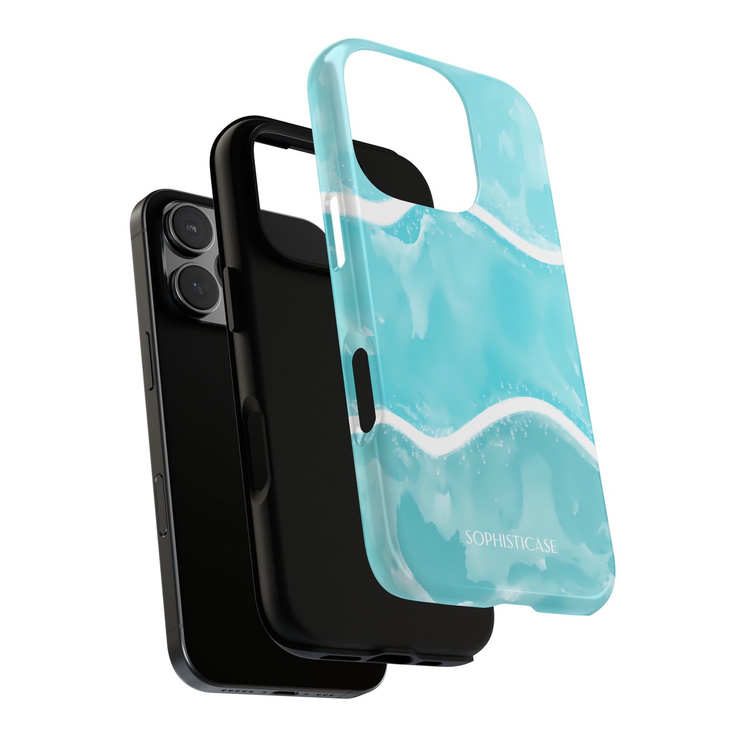 Serenity in Aqua - iPhone Case