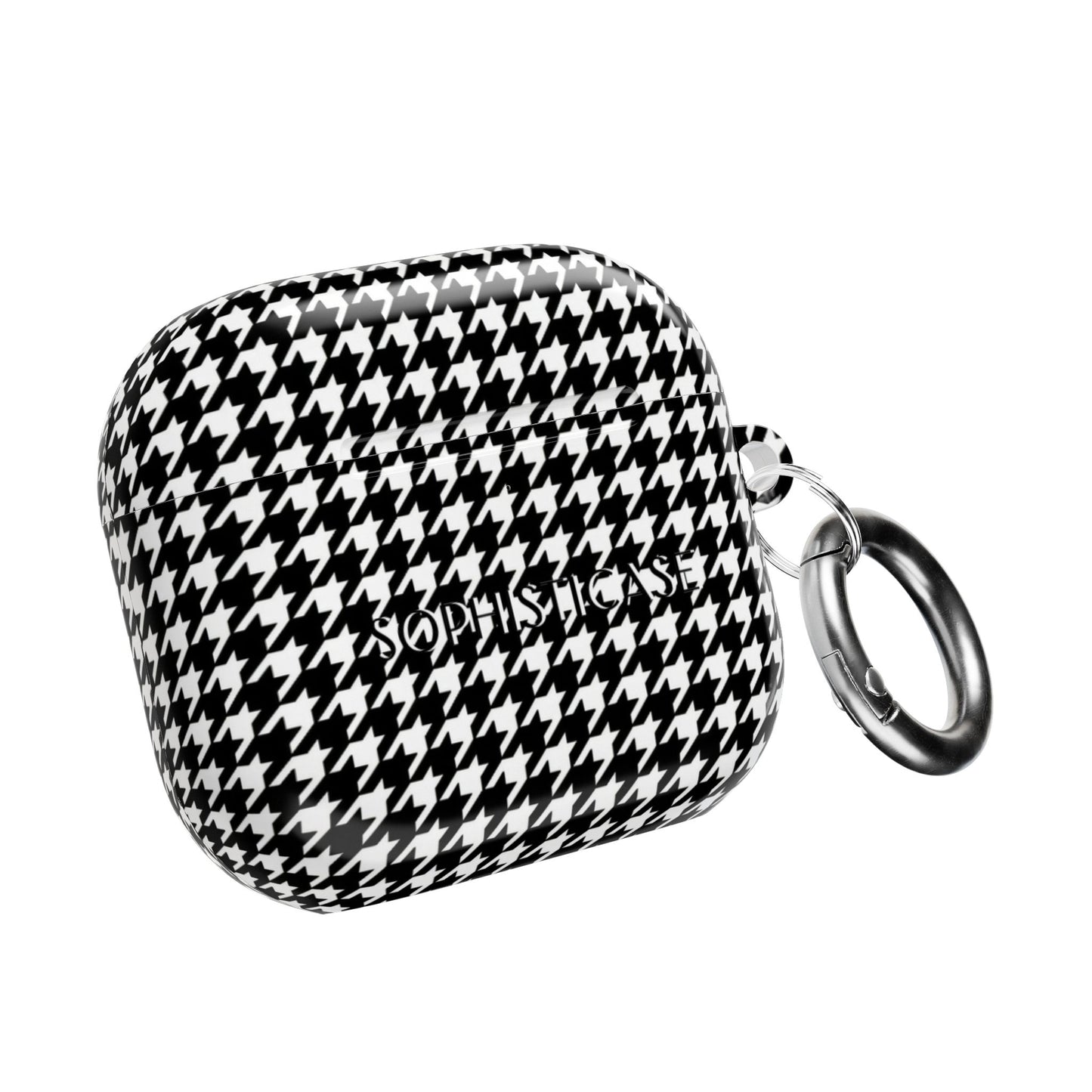 AirPod Cases - Houndstooth in Black