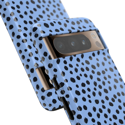 Cheetahs and Liars in Blue - Tough Phone Case