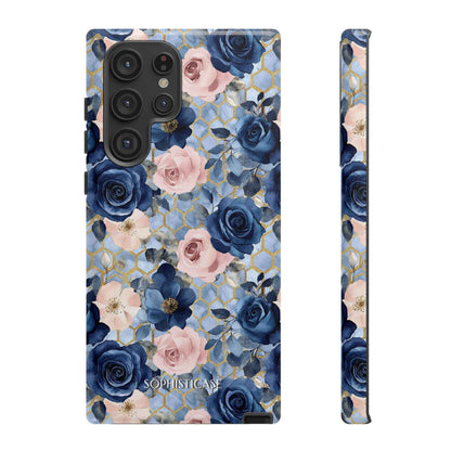 Royal Floral in Gilded Sky - Tough Phone Case