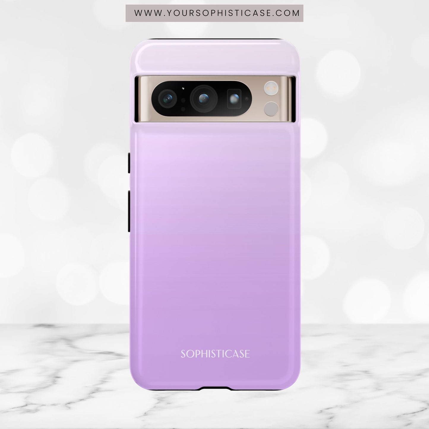 Heavenly in Light Purple - Tough Phone Case