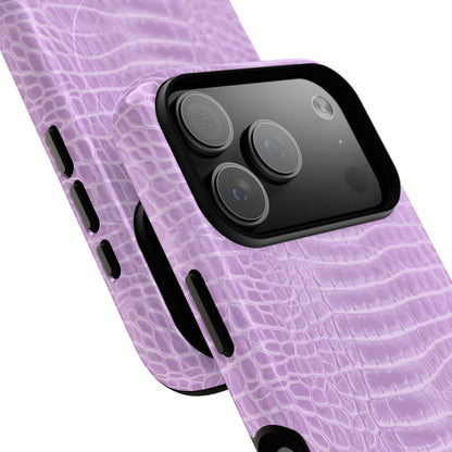 Luxe Leather in Purple - Magsafe Case