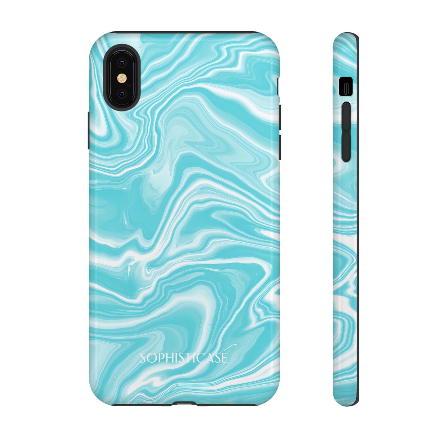 Tough Case - Liquid Dreams in Aqua