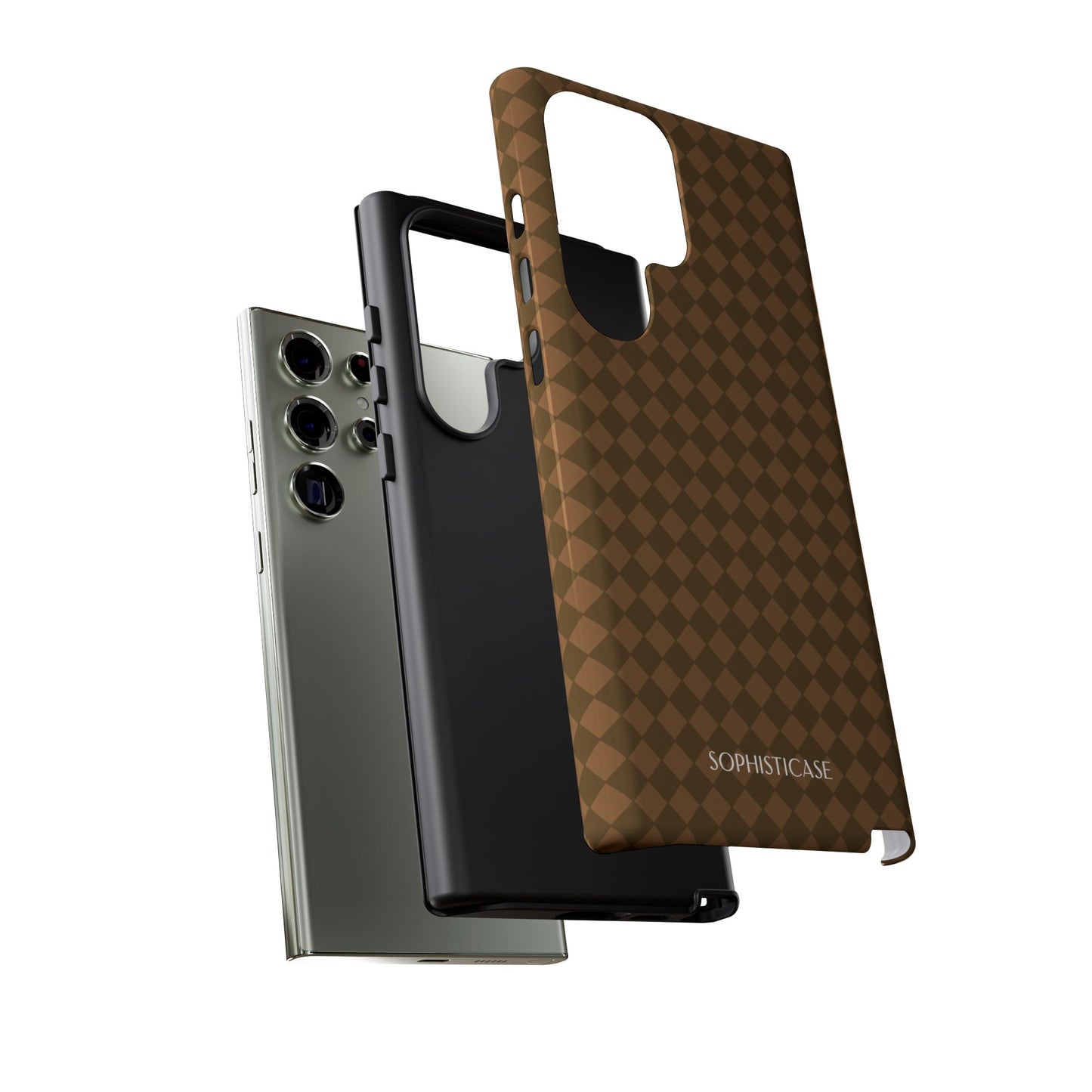 Diamond Diva in Deep Brown - Samsung Galaxy Case