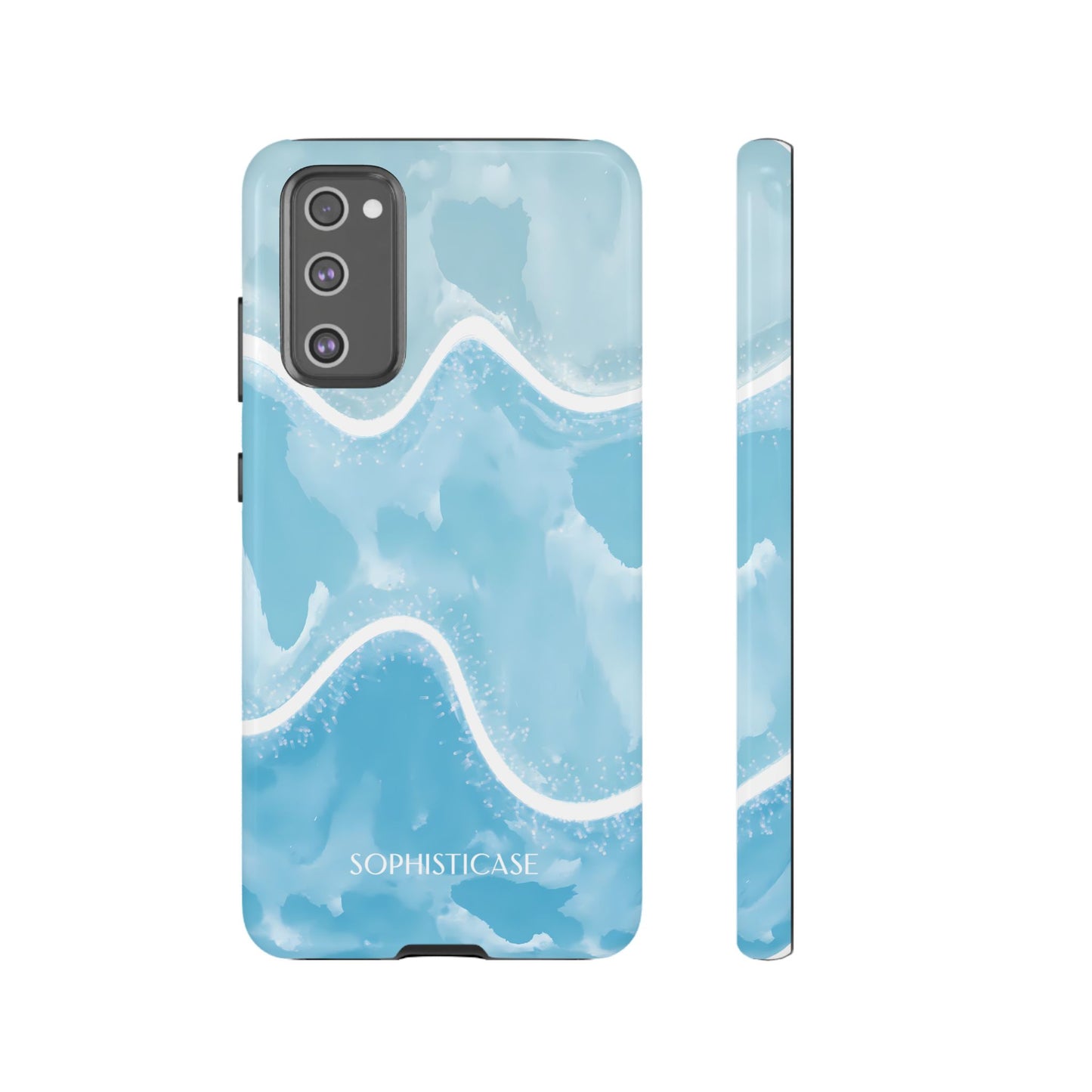 Serenity in Blue - Drop Proof Phone Case for iPhone, Samsung Galaxy and Google Pixel