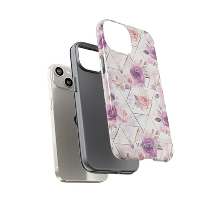 Royal Floral in Rose Royale - Tough Phone Case