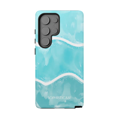 Serenity in Aqua - Drop Proof Phone Case for Samsung Galaxy