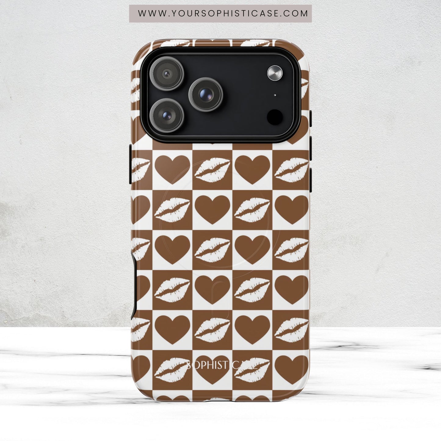 Belle Amie in Deep Brown - Magsafe Case