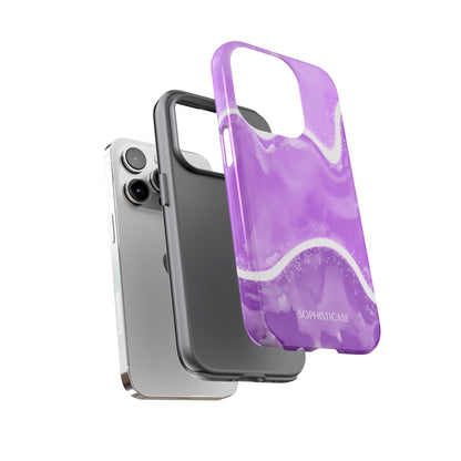 Serenity in Deep Purple - iPhone Case