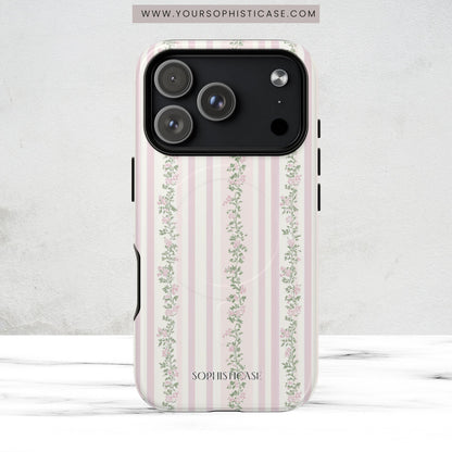 The Sweetest Thing in Coquette Rose Vine - iPhone Magsafe Case