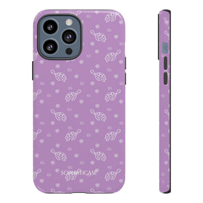 Turtle Island in Purple - iPhone Case