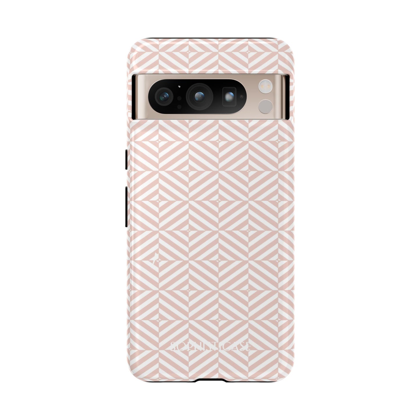 Illusions in Neutral Beige - Tough Phone Case for Google Pixel