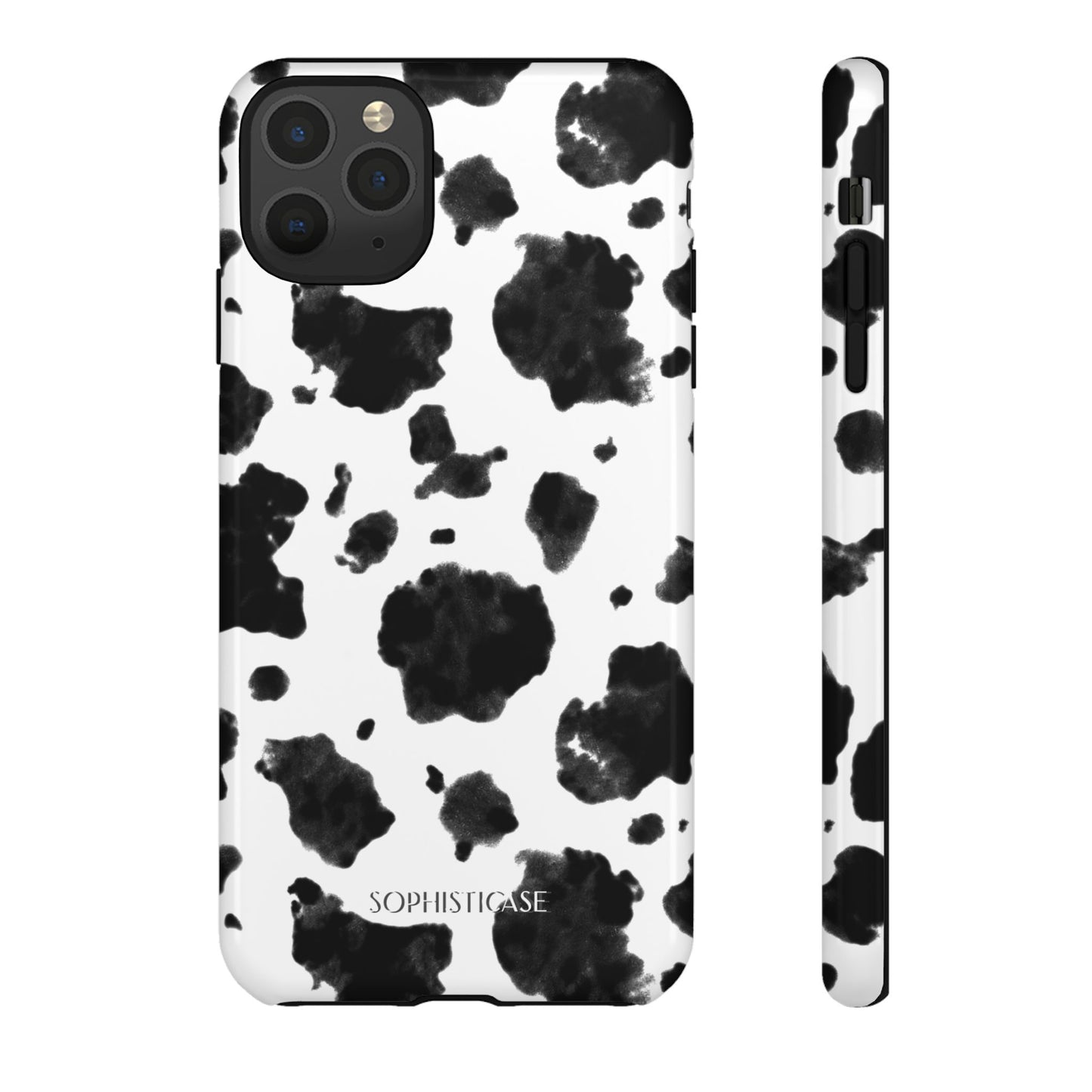 Holy Cow in Black - iPhone Case