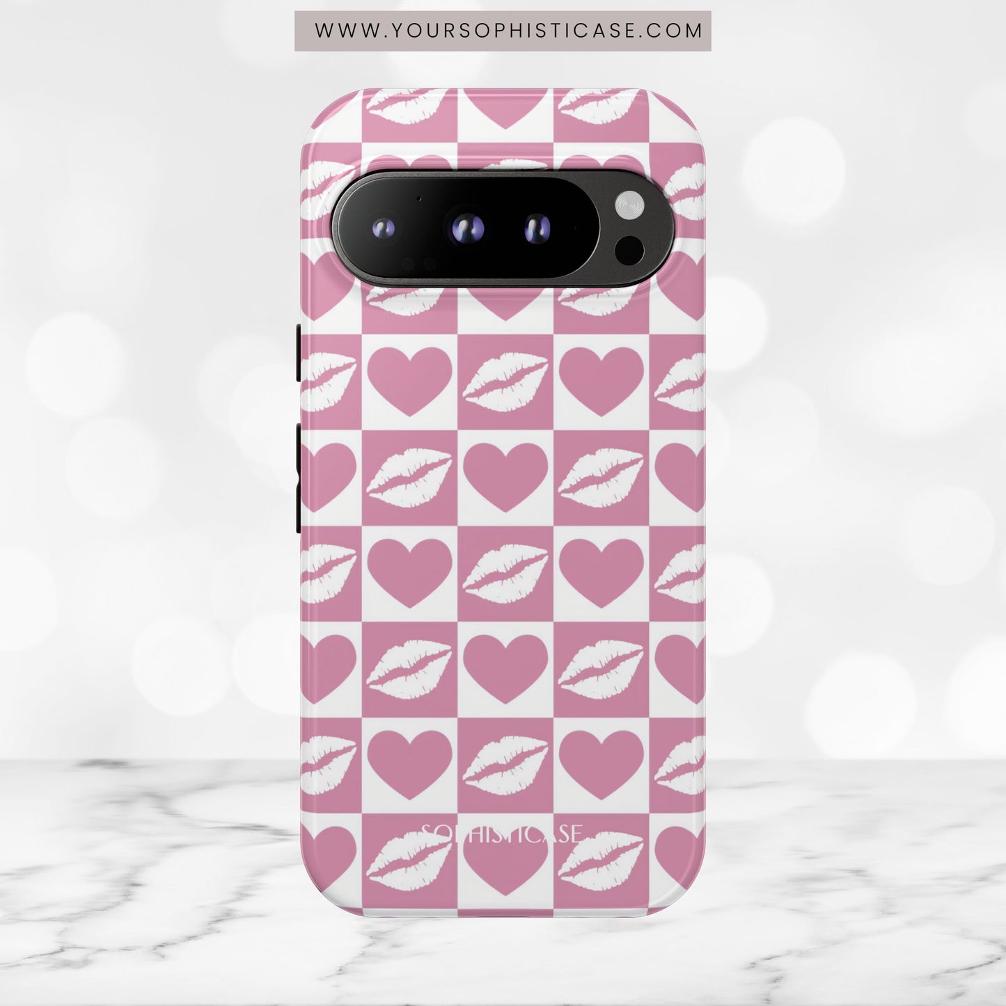 Belle Amie in Pink - iPhone Case, Samsung Galaxy Case, Google Pixel Case