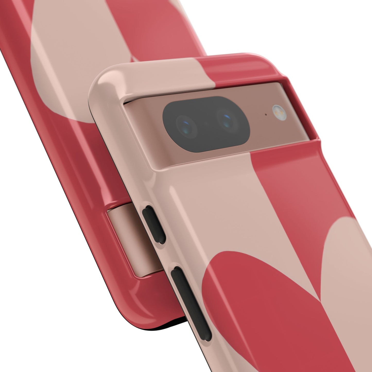 Be Mine in Red and Brown - iPhone Case, Samsung Galaxy Case, Google Pixel Case