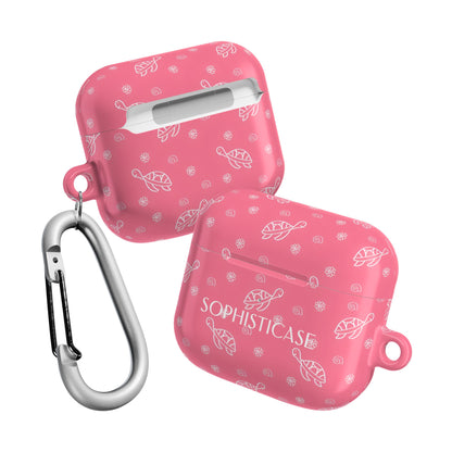 AirPod Cases - Turtle Island in Pink