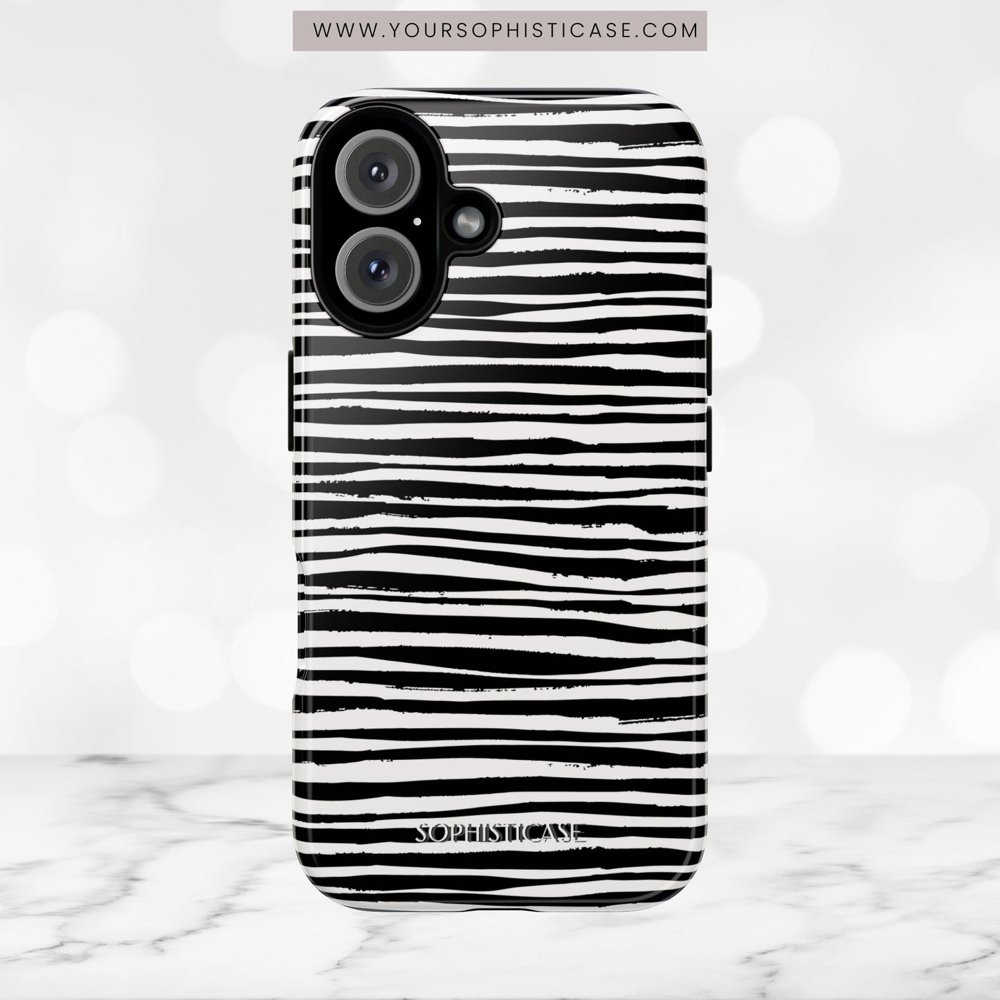 Dark Thoughts in Noir - iPhone Case, Samsung Galaxy Case, Google Pixel Case