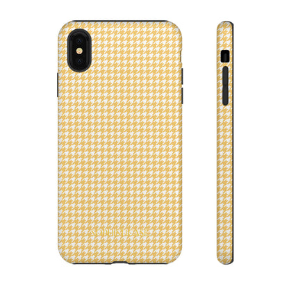 Tough Case - Houndstooth in Mustard