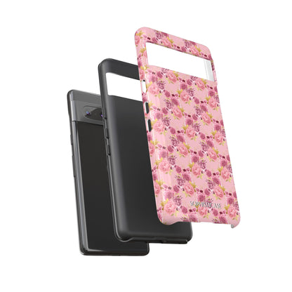 Rose Diamond Romance in Amelie - Tough Phone Case