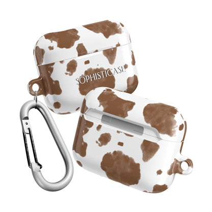 AirPod Cases - Holy Cow in Brown