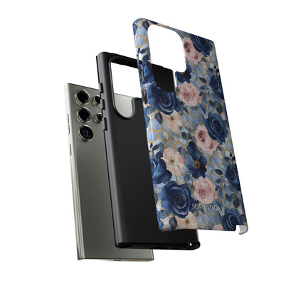 Royal Floral in Gilded Sky - Tough Phone Case