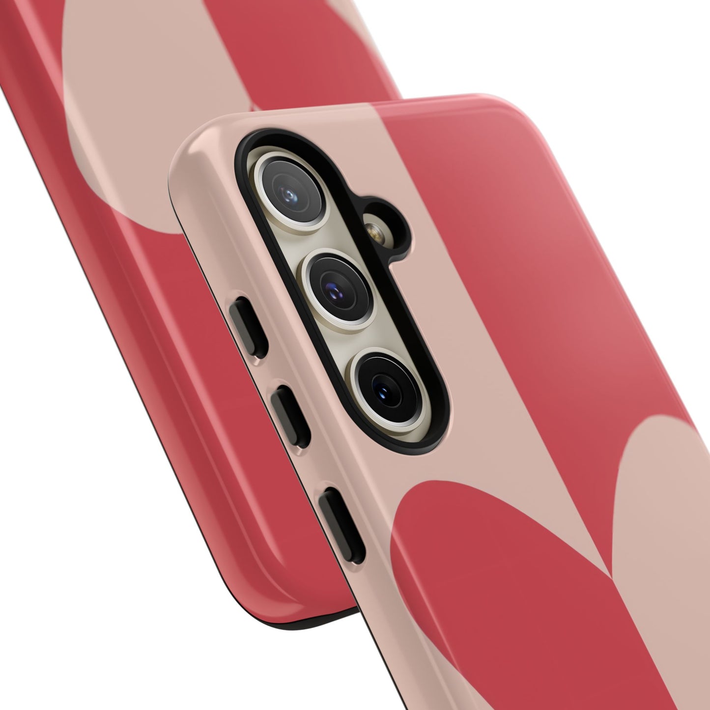 Be Mine in Red and Brown - iPhone Case, Samsung Galaxy Case, Google Pixel Case