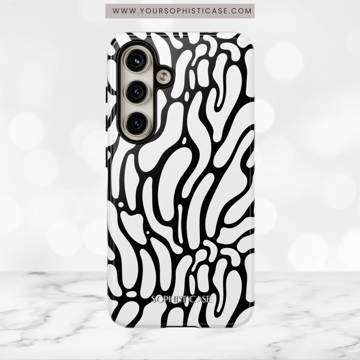 Dark Thoughts in Onyx - iPhone Case, Samsung Galaxy Case, Google Pixel Case