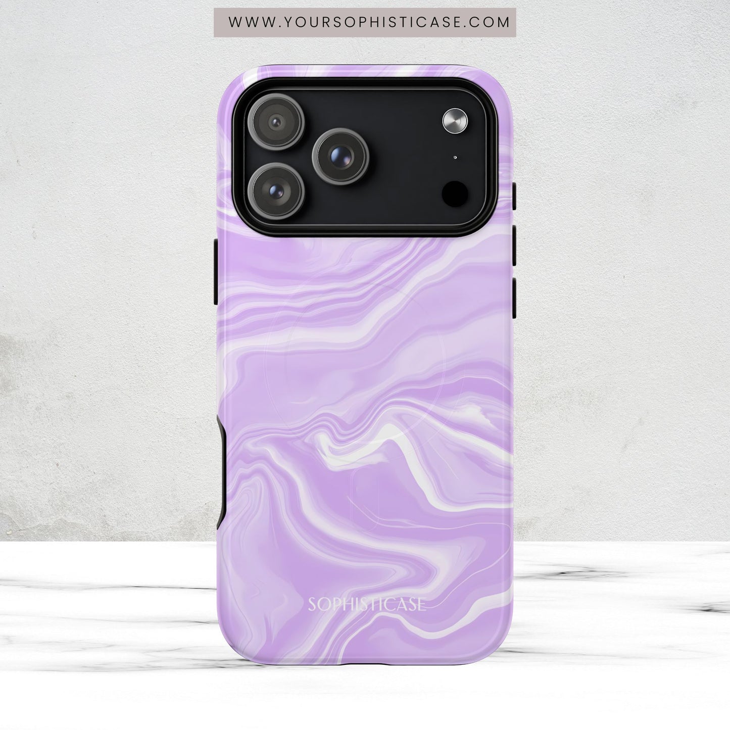 Liquid Dreams in Light Purple - Magsafe Case
