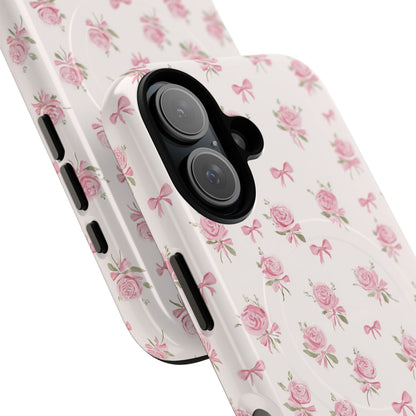 The Sweetest Thing in Coquette Roses and Bows - iPhone Magsafe Case