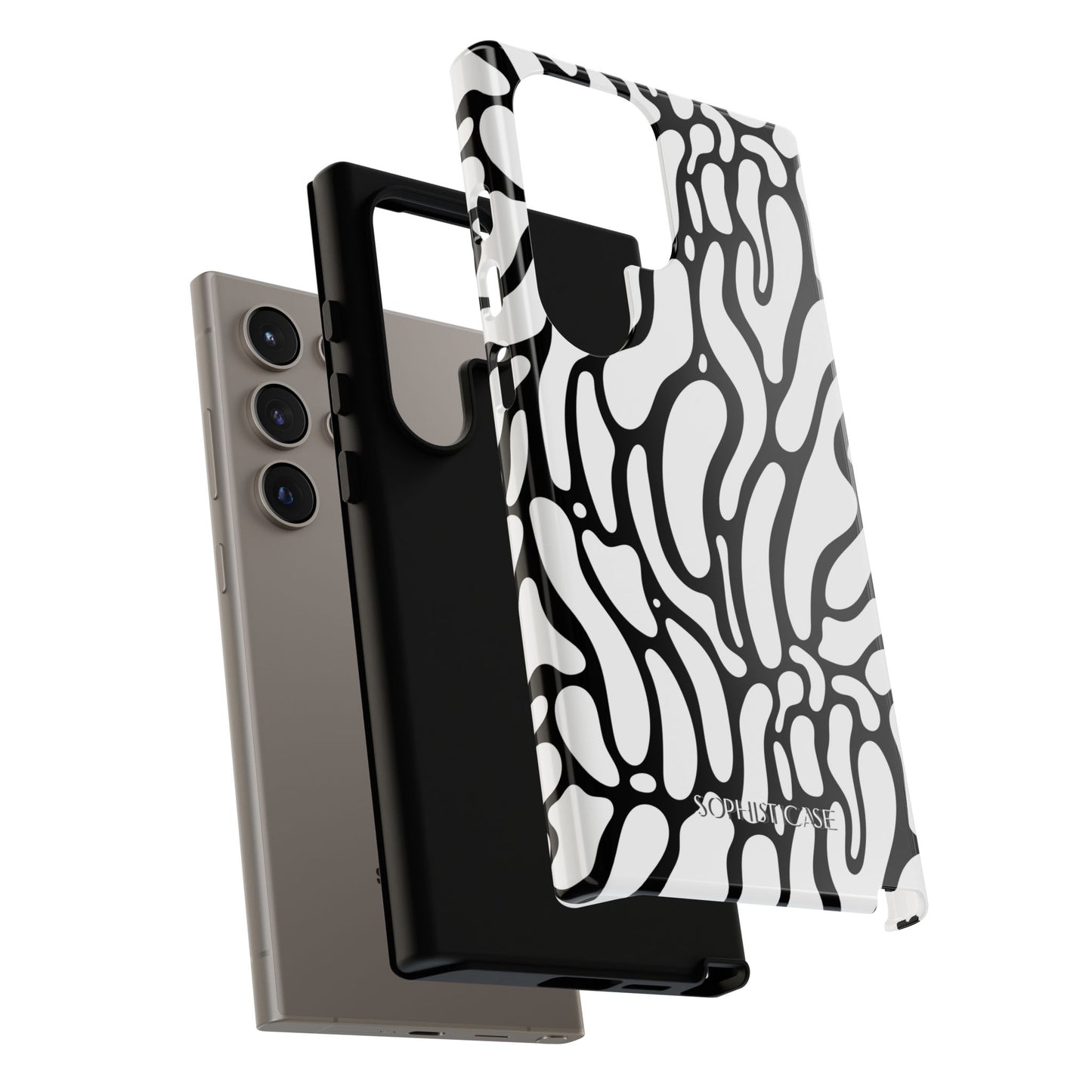 Dark Thoughts in Onyx - Tough Phone Case