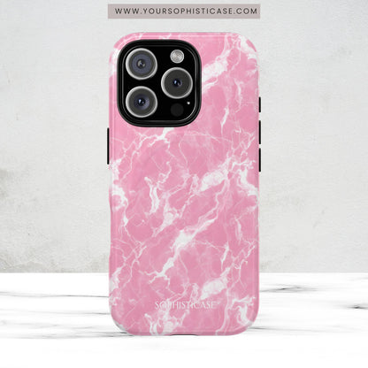 Marble Crush in Pink - Magsafe Case