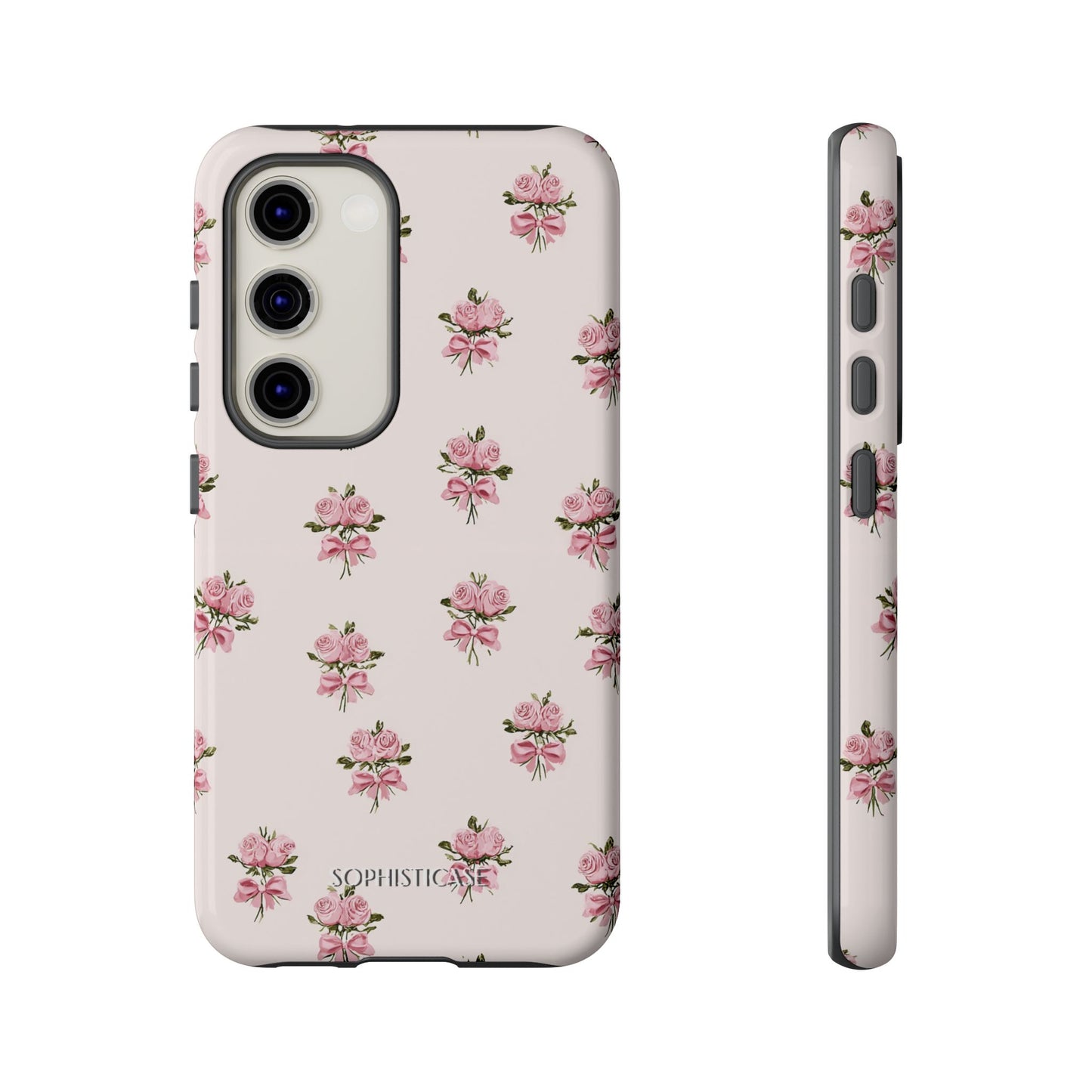 The Sweetest Thing in Coquette Rose Bouquet - iPhone Case, Samsung Galaxy Case, Google Pixel Case