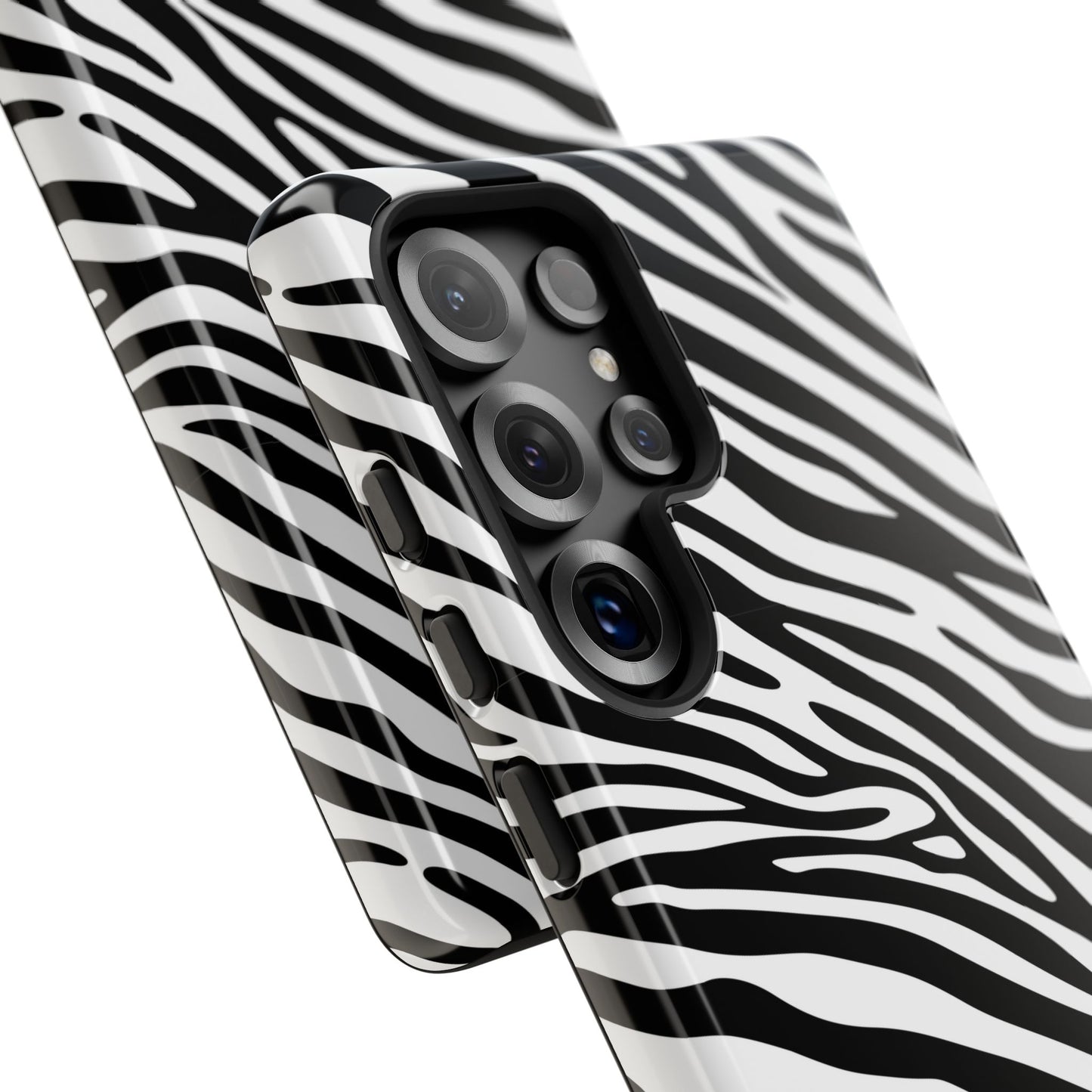 Dark Thoughts in Urban Zebra - Tough Phone Case