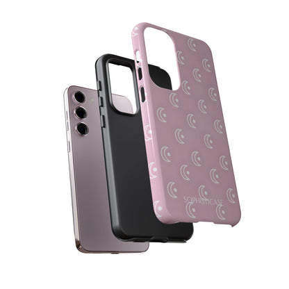 Moon Phase in Pink - Tough Phone Case for Samsung Galaxy