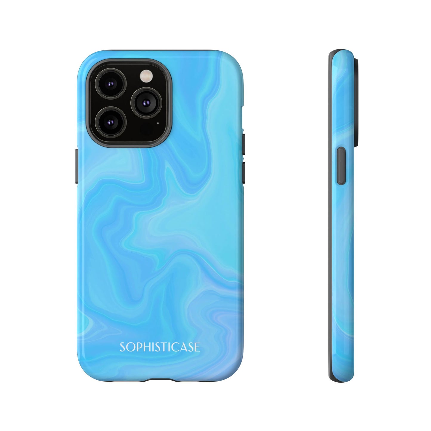 Liquid Magic in Blue - Drop Proof Phone Case for iPhone