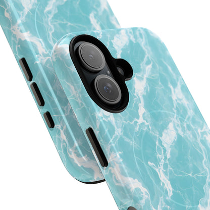 Marble Crush in Aqua - Magsafe Case