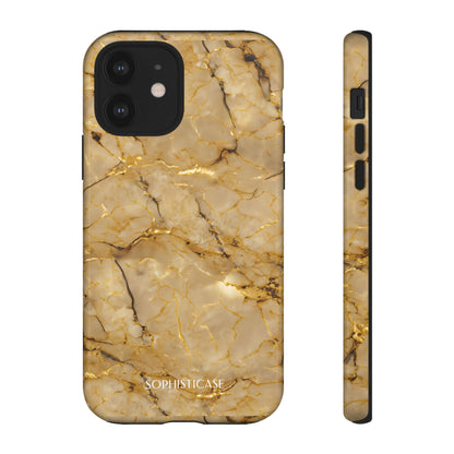 Marble Opulence in Gold - iPhone Case, Samsung Galaxy Case, Google Pixel Case