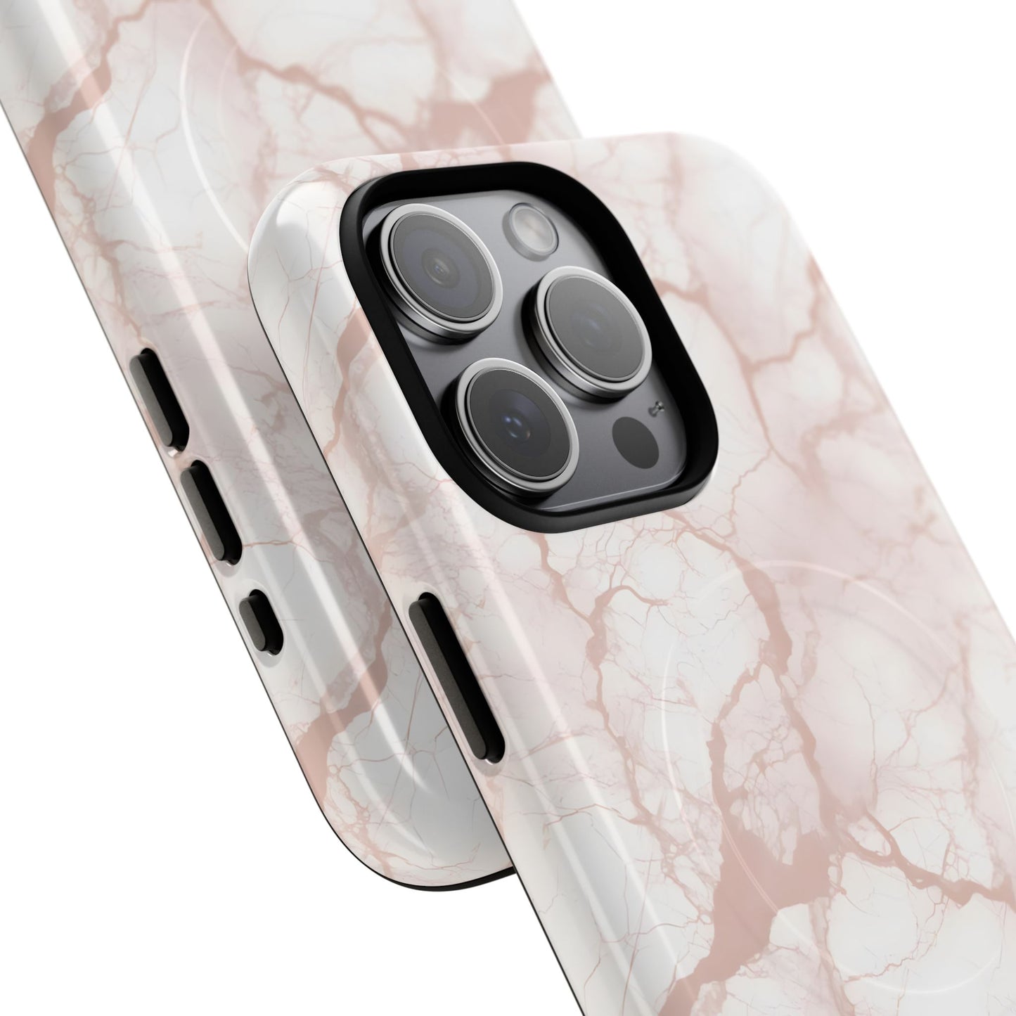 Marble Opulence in Neutral Beige - Magsafe Case