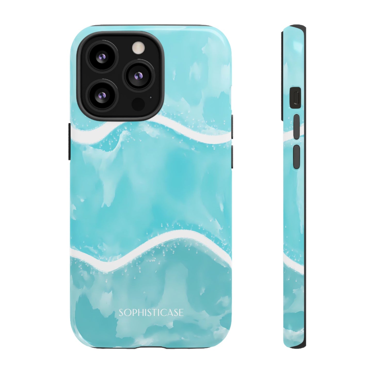 Serenity in Aqua - iPhone Case