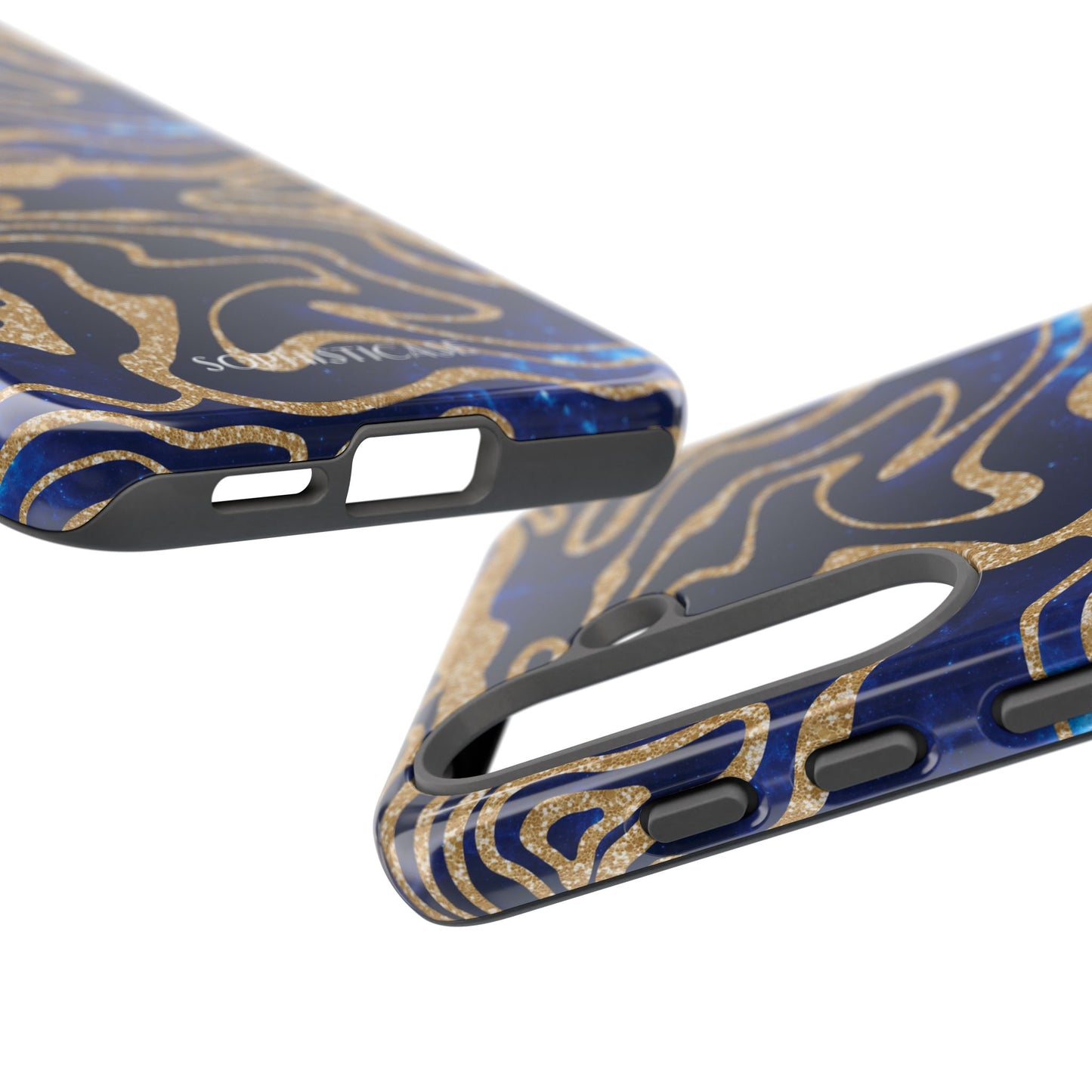 Cosmic Zebra in Blue - iPhone Case, Samsung Galaxy Case, Google Pixel Case