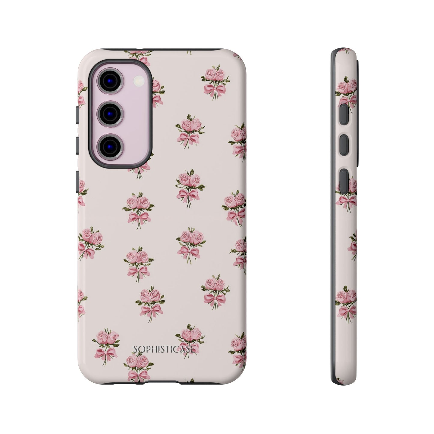 The Sweetest Thing in Coquette Rose Bouquet - iPhone Case, Samsung Galaxy Case, Google Pixel Case
