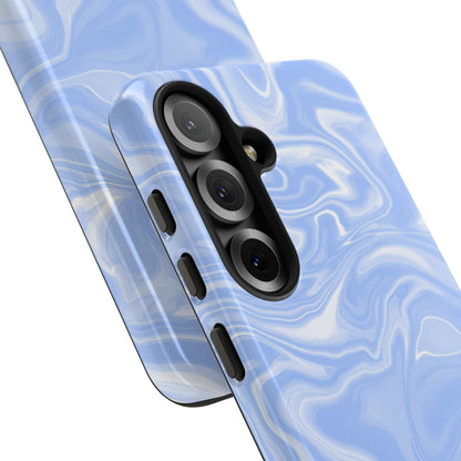 Liquid Dreams in Smoke Blue - Tough Phone Case