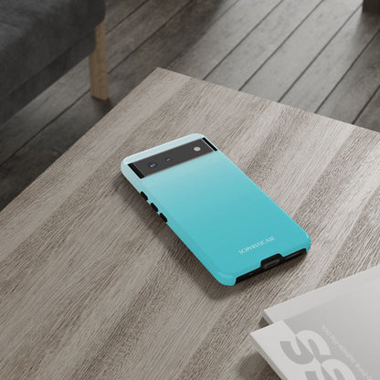 Heavenly in Aqua - Tough Phone Case