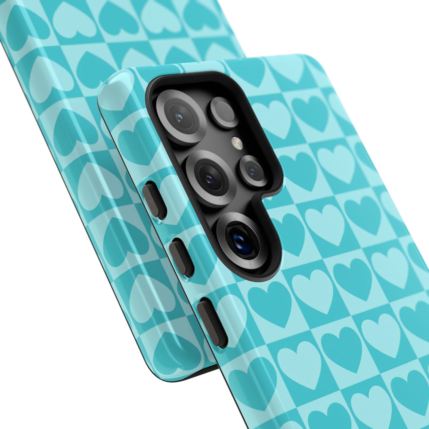 Tough Love in Aqua - Tough Phone Case