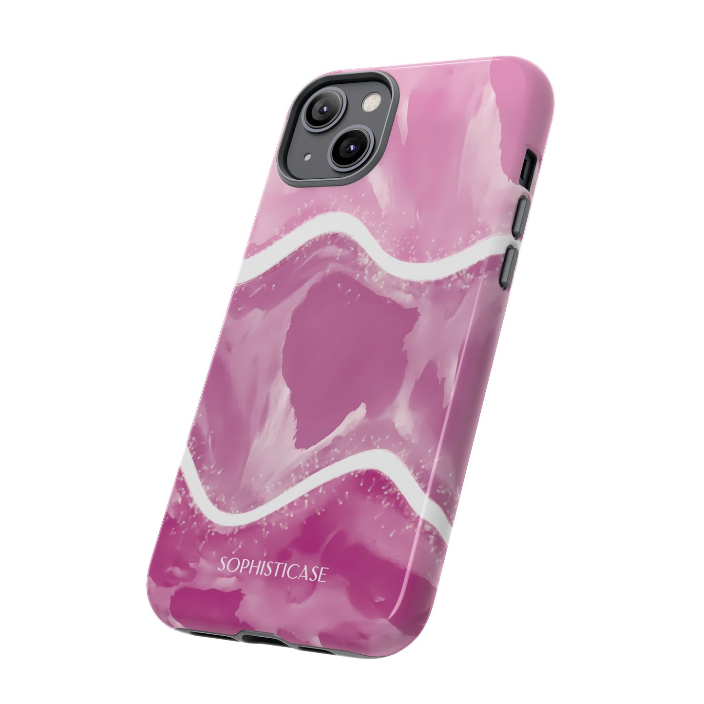 Serenity in Plum Purple - iPhone Case
