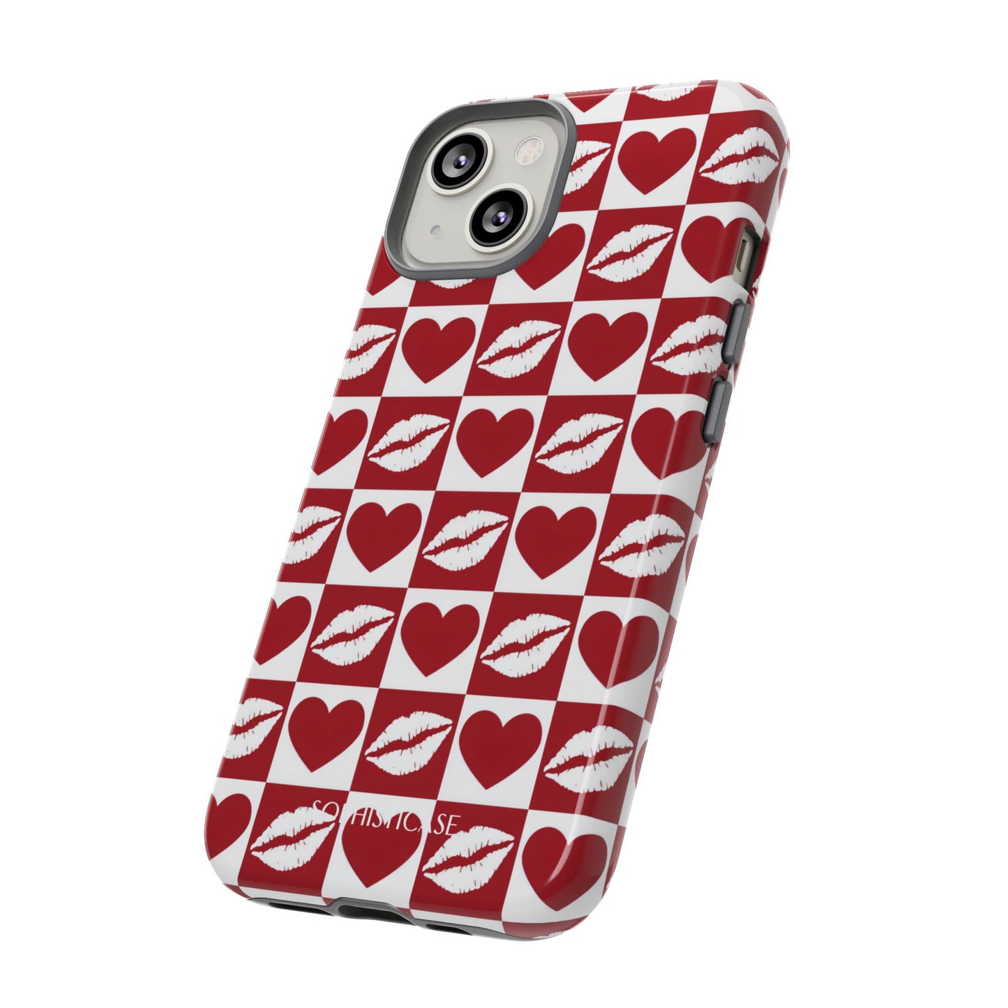Belle Amie in Red - iPhone Case, Samsung Galaxy Case, Google Pixel Case