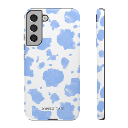 Holy Cow in Blue - iPhone Case, Samsung Galaxy Case, Google Pixel Case