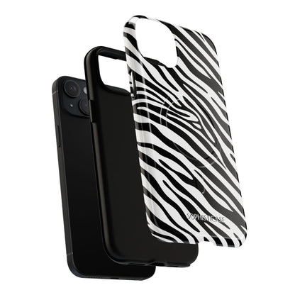 Dark Thoughts in Urban Zebra - iPhone Magsafe Case